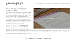 Desktop Screenshot of characterstrong.com